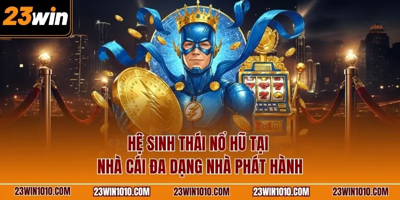 Hệ sinh thái nổ hũ tại nhà cái đa dạng nhà phát hành